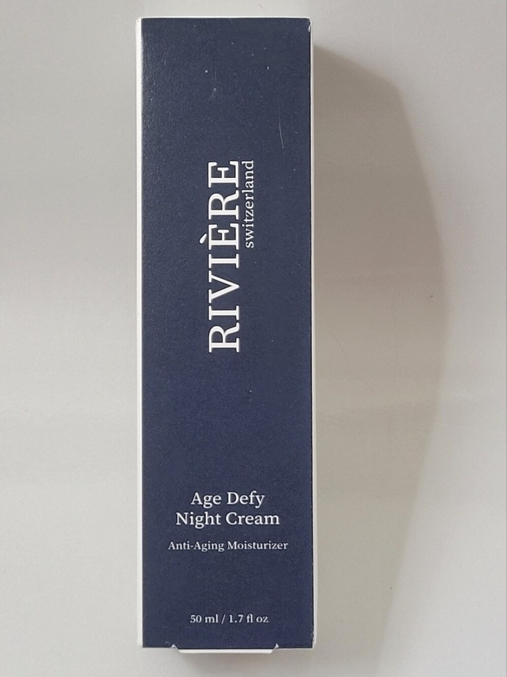 Rivière Age Defy Night Cream — Navy Anti-Aging Moisturizer